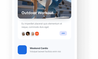 terch-startup-fitness-tracking-challenge-mobile-ui